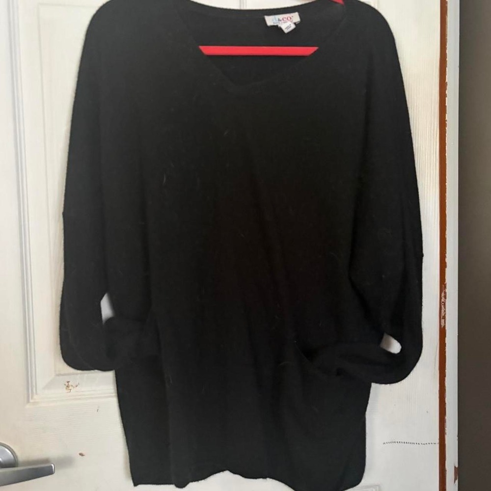 Black sweater